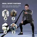 MEETYOO Mens 5pcs Men's Compression Sets Pants Long Sleeve Shirt Athletic Shorts Running Jacket (L)