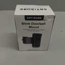 Blink Doorbell Mount, 2nd Gen Anti-Theft Blink Doorbell Camera Mount No Drilling with Rain Cover, Fit for Blink Video Doorbell 1st & 2nd Gen, No Block Sensor & Night Vision