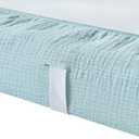 Changing Pad Cover for Baby Girls Boys, Neutral Fitted Muslin Cotton Diaper Changing Pad Sheets, Soft Brethable Changing Table Cover