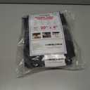 Covers & All Round Table Top Cover, 18 Oz Heavy Duty Waterproof UV & Weather Resistant Patio Table Cover, Outdoor Table Cover for Patio Outdoor Furniture & Coffee Table (30" Diameter x 4" H, Black)