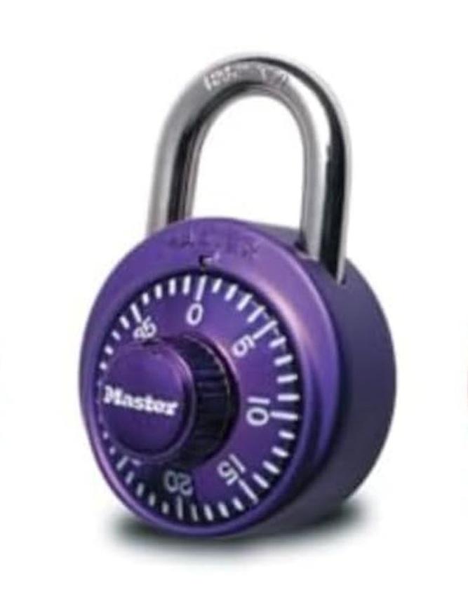 Master Lock 1530DCM Locker Lock Combination Padlock, 1 Count (Pack of 1) 