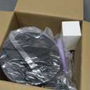 Vintage Flower Bedside Desk Lamp, 3 Color Modes with E26 Bulb, Small LED Unique Gooseneck Cute Table Lamp for Living Room, Modern Night Light for Kids Bedroom Decor, Girls Reading, Office, Purple