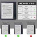 Case Compatible with Kobo Libra Colour(2024) and Kobo Libra 2(2021) e-Reader, Includes a Screen Protector - Premium PU Leather Cover with Auto Sleep/Wake