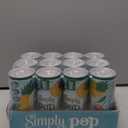 Simply POP Prebiotic Soda Fruit Punch Cans, 12 fl oz, 12 Pack (BBD: June 02, 2026)