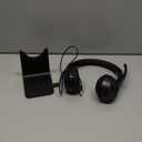 (Upgraded Version) Wireless Headset, Bluetooth Headset with Noise Cancelling Microphone, Best Headphones with Mic Mute & USB Dongle for PC/Computer/Laptop/Cell Phones/Remote Work/Call Center (Black)