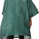 FROGG TOGGS Ultra-lite2 Waterproof, Breathable Rain Poncho, Adult and Youth Sizes (Dark Green)