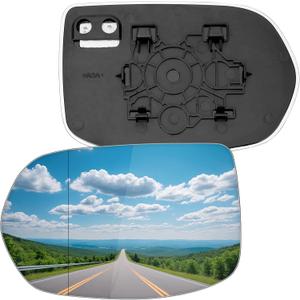 Driver Side Mirror Replacement for Honda CR-V CRV 2012 2013 2014 2015 2016, HR-V HRV 2016 2017 2018 2019 2020 2021 2022 - Left Side Mirror Glass, Rear View Mirrors Glass with Power Heated