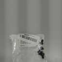 Black License Plate Screws for Audi and VW, Phillips Machine Pan Head 18-8, Stainless Steel, M6-1.0 x 10 mm Bolt (Pack of 4)