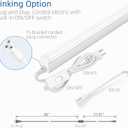 LED Shop Light 3FT, 15W, 6000K, 1500lm, LED Ceiling and Under Cabinet Lights, Utility Linkable Shop T5 Integrated Single Fixture (Pack of 2), 3FT-2PACK