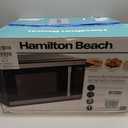 Hamiilton 1.1 Cu ft Countertop Microwave Oven in Stainless Steel, Sensor Cook