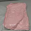 KKJIAF Full Fitted Bed Sheets with 2 Ruffle Pillowcases, Brushed Microfiber Fitted Sheet with 16 Inches Deep Pocket, Comfy Breathable Bed Sheets, Light Pink (No Flat Sheet)