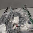 Portable Baby Bouncer Seat for Infants, 0-18 Months, 3 Modes of Use with Rocker & Stationary Options, Ergonomic Infant Chair with Hanging Toys – Grey