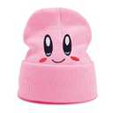 JILANI HANDICRAFT Cute Kir by Beanie Funny Adult Size Anime Hat Accessory Kawaii, Medium Large (Acrylic, Pink)