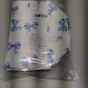 blue bow lunch box for women and men,insulated fabric lunchbag for work,leakproof adult lunchbox,cooler lunch tote bag for offices college picnic travel outdoor