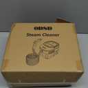 ODSD Steam Cleaner for Home & Car, 3-Level Adjustable Steamer for Cleaning, 15s Heat-Up & 1.6L Large Tank, Handheld Steam Cleaner for Car Detailing, Home, Tile, Grout, Furniture with 15pcs Accessories (Black)