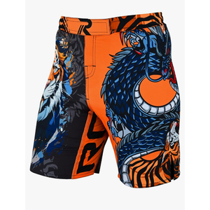 ROAR-INT Kids Mixed Martial Arts MMA Shorts BJJ Cross Training Gym Boxing Grappling Kickboxing Muay Thai Workout Shorts Medium