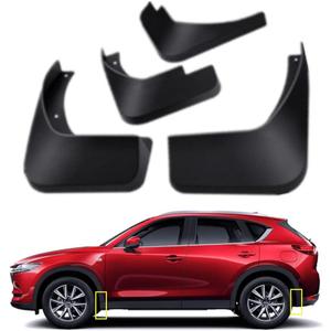 Mud Flaps Kit for 2024 Mazda CX-5 CX5 2017-2023 Mud Splash Guard Front and Rear 4-PC Set