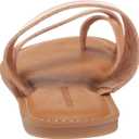 Amazon Essentials Women's One Band Flip Flop Sandal (6, Natural)