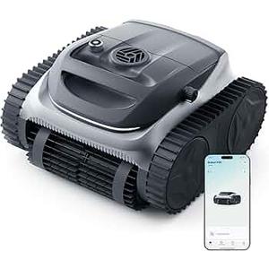 (2026 New) Bubot 700 Cordless Robotic Pool Cleaner, Pool Vacuum with 210-Min Runtime, Superior Suction, Smart Navigation, Floor/ Wall/ Waterline Cleaning, for Inground & Above-Ground Pools, Obsidian