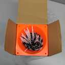 Bedwina Race Car Birthday Party Decorations  (36 Pcs) 12  8Inch Orange Mini Cones for Kids & 24 Black & White Checkered Flags on Sticks  Race Car Themed Birthday Party Decor & Centerpiece Supplies