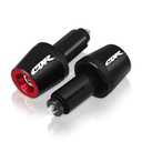 MFGZD Motorcycle Bar Ends Plug,CNC Aluminum Alloy Handlebar Ends Grips Plug For Honda CBR1000RR CBR500R CBR650R CBR600RR CBR400RR CBR650F CB650R CB650F CBR250R CBR600 F1/F2/F3/F4 CRF1000L