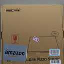 Unicook 15 x 15 Inch Square Cordierite Pizza Stone for Oven Grill, 8 Lbs