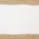 Villeroy & Boch Metallic Brushstroke Modern Linen Blend Placemat Set, 14 Inches x 20 Inches, Set of 4, Ivory and Gold