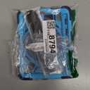 BATYUE Case for iPad mini 7 (A17 Pro) 2024/ iPad mini 6 (A15 Bionic) 2021 8.3 inch, Shockproof Case for iPad mini 7th/6th Gen with Pencil Holder/ 360 Swivel Stand/Shoulder Strap - Navy Blue