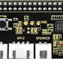 KEYESTUDIO ReSpeaker 2-Mic Pi HAT V1.0 for Raspberry Pi 4/4B, Raspberry Pi 3 3B+/2 2B