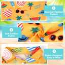 Weewooday 4 Pieces Small Pet Summer T-Shirts Hawaii Style Floral Pet Dog Shirt Breathable Cool Clothes Beach Seaside Puppy Sweatshirt for Puppy(Lovely Style,Small)