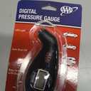 Lifeline 4358AAA Matte Black Digital Pressure Gauge