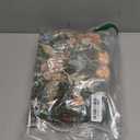 Washable Floral 2x3 Area Rug: Indoor Soft Scalloped Carpet for Entryway Kitchen Nursery Non-Slip Water Resistant Bathroom Laundry Floor Mat Low Pile Durable Door Mat(2x3 Floral/Green)