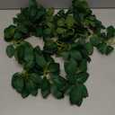Meiliy 60pcs Bulk Rose Leaves Artificial Greenery Fake Rose Flower Leaves for DIY Wedding Bouquets Centerpieces Party Decorations Rose Vine Wreath Garlands Supplies