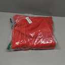 Fancy Homi 2 Packs Red Decorative Throw Pillow Covers 18x18 Inch for Living Room Couch Bed Sofa, Rustic Boho Farmhouse Home Decor, Soft Corss Corduroy Patchwork Textured Square Cushion Case 45x45 cm