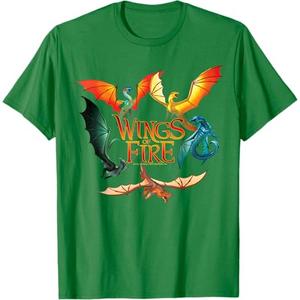 Wings of Fire Dragon Circle T-Shirt, Size: Large