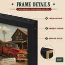 Picrit 19.7x27.6 Puzzle Frame, Picture Frame for Wall Mounting, Black