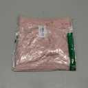 OMUKY Newborn Receiving Blanket Bow Headband and Beanie Set Baby Swaddle Receiving Blankets Baby Boy Girls Nursery Swaddle Wrap(Pink)