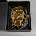 Stones Clutch Women Luxury Crystal Evening Bag Rhinestone Evening Bag for Party and Wedding Unique Evening Bags (Gold)