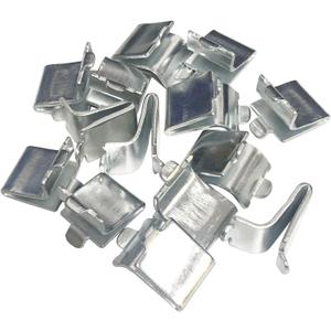 Adjustable Steel Pilaster Shelf Support Clip 14 Pieces