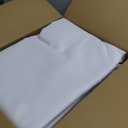 Fitable 6 Pack White Round Tablecloths - 120 Inches in Diameter - Stain Resistant and Washable Table Clothes, Polyester Fabric Table Covers for Wedding, Party, Banquet, Formal Events