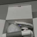 LANMU Electric Spin Scrubber Wand Compatible with Scrub Daddy/Mommy with Soft Silicone Sponge Hub, Power Cleaning Brush,5 Replaceable Heads, Ergonomic Handle for Oven, Stove, Sink, Shower, Tub, Tile