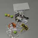 Halloween Cake Toppers Pumpkin Ghost Skull Head Spider Castle Witch Cake Decorations for Trick-or-Treat Halloween Theme Birthday Supplies (WITCH)