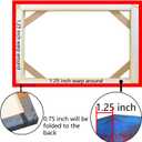 DIY Wood Canvas Frame Kit, Solid Wooden Stretcher Bars for Oil Paintings, Prints Canvas, Poster Frame for Stretching and Framing, Easy Assembly, Made in USA 12x12,1 Set