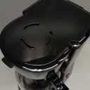 BLACK+DECKER 12-Cup Coffee Maker with Easy On/Off Switch, Easy Pour, Non-Drip Carafe with Removable Filter Basket, Vortex Technology, Black