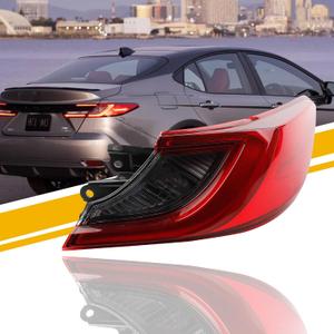 Dasbecan Tail Light Assembly Fit 2025-2026 Toyota Camry XLE XSE | Right Passenger Side LED Taillight Rear Lamp Replace 81550-AQ020