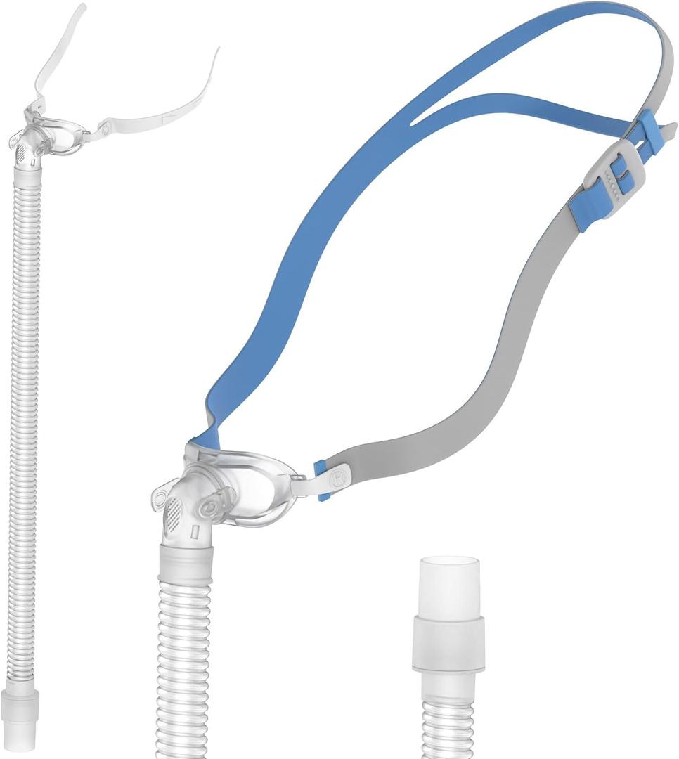 Replacement Set for P10 Series, Includes Headgear, Frame, Tube, Clips in One Pack, Snug Fit & Durable Replacement