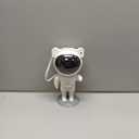 Star Projector Galaxy Night Light - Astronaut Space Projector, Starry Nebula Ceiling LED Lamp with Timer and Remote, Kids Room Decor Aesthetic, for Christmas & Birthdays (White)