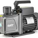 Orion Motor Tech 2 Stage Vacuum Pump, 9 cfm 3/4 hp HVAC Rotary Vane Vacuum Pump with 1.5 Micron Ultimate Vacuum, Two Stage Air Vacuum Pump for R22 R134a R410a HVAC Servicing