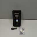 Electric Razor for Men with Pop-Up Trimmer: Rechargeable Cordless Foil Shaver for Face - Wet/Dry/Anti-Slip Waterproof Shavers with LED Display - Metal Handheld Design Light Gray