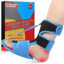 Plantar Fasciitis Night Splint - Upgraded Plantar Fasciitis Relief Braces For Women Men Day Night - Ankle Brace Arch Support Achilles Tendonitis Relief Foot Drop Heel Pain Relief